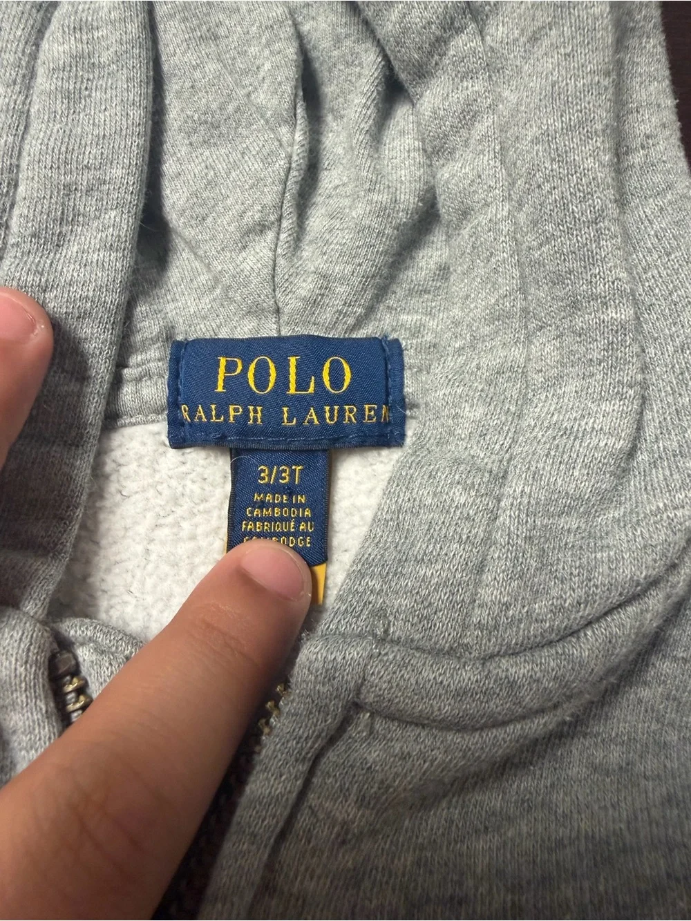 Polo Ralph Lauren light gray